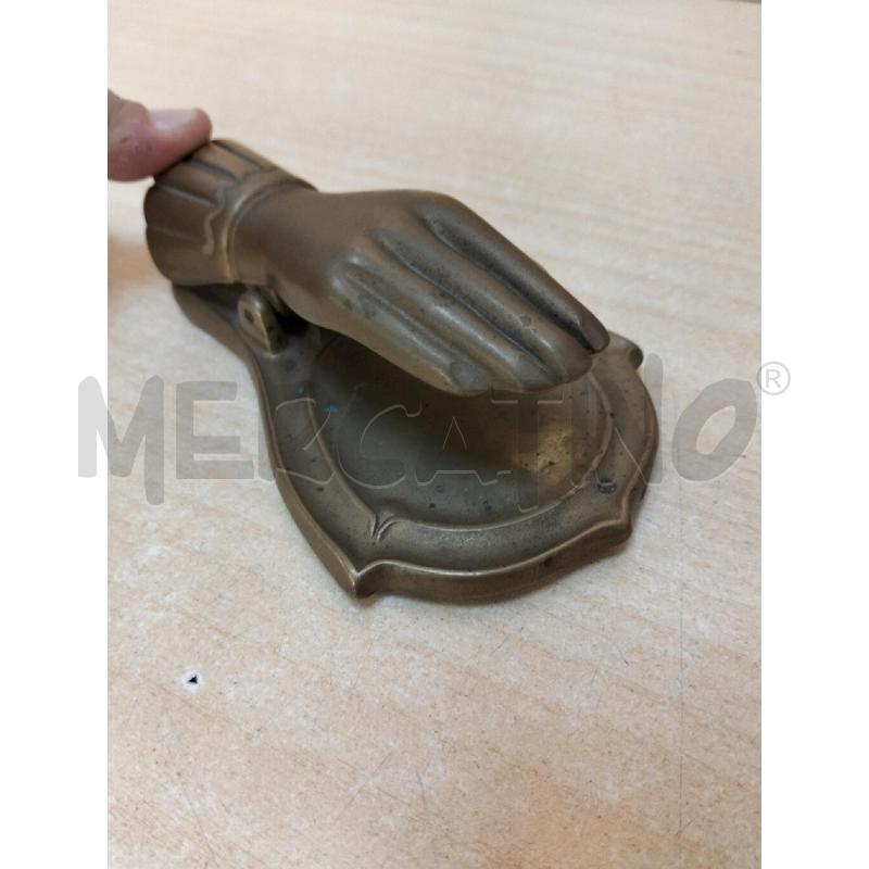 FERMA CARTE OTTONE DA SCRIVANIA ANNI 70 | Mercatino dell'Usato Roma portonaccio 3