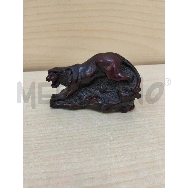 FIGURA PANTERA ROSSA RESINA  | Mercatino dell'Usato Roma portonaccio 1