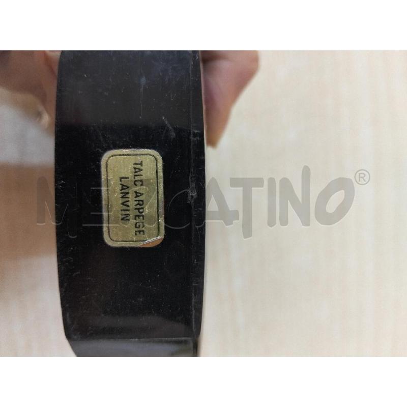 FLACONE VINTAGE DI TALCO IN POLVERE LANVIN | Mercatino dell'Usato Roma portonaccio 2