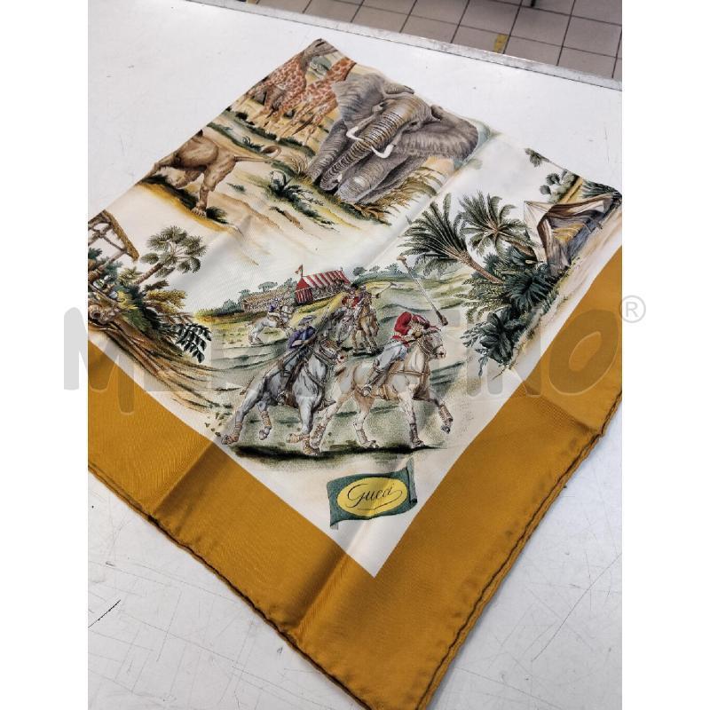 FOULARD GUCCI RUGGINE | Mercatino dell'Usato Roma portonaccio 3