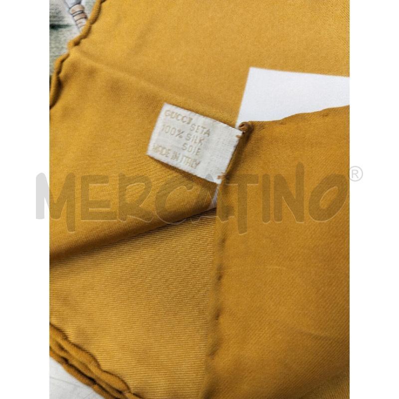FOULARD GUCCI RUGGINE | Mercatino dell'Usato Roma portonaccio 5
