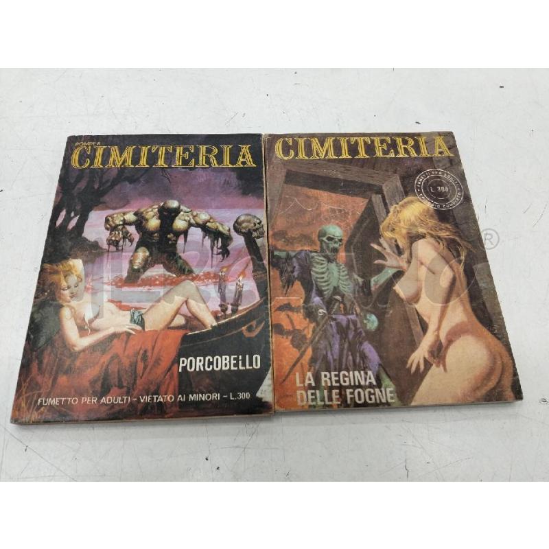 FUMETTO PER ADULTI CIMITERIA 2 VOL | Mercatino dell'Usato Roma portonaccio 1