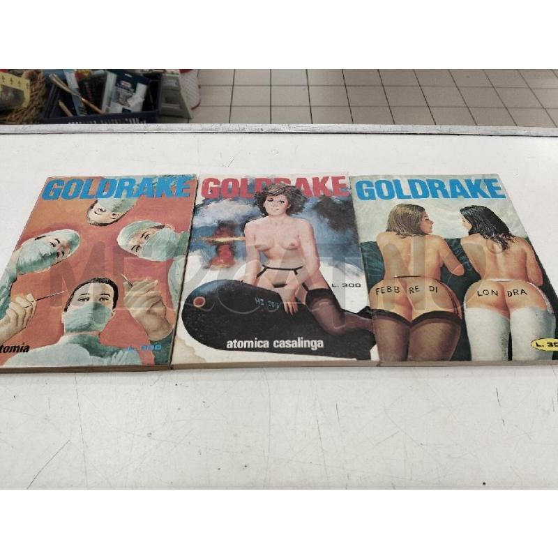 FUMETTO PER ADULTI GOLDRAKE 3 VOL | Mercatino dell'Usato Roma portonaccio 1