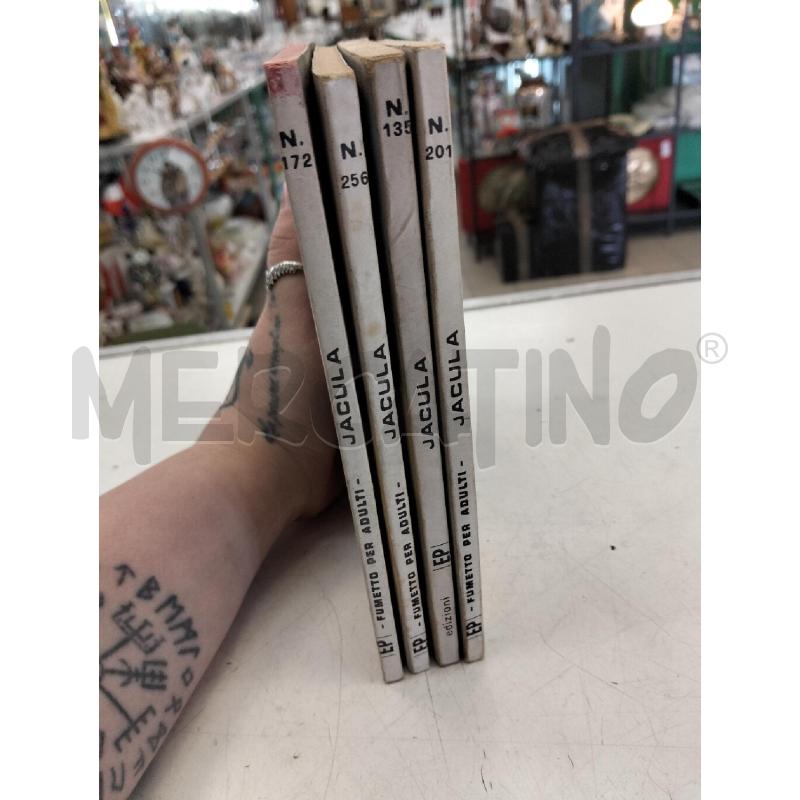 FUMETTO PER ADULTI JACULA 4 VOL | Mercatino dell'Usato Roma portonaccio 2