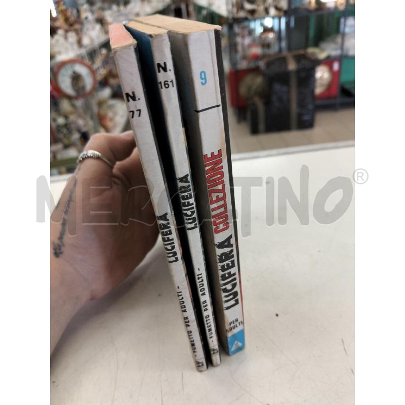 FUMETTO PER ADULTI LUCIFERA 3 VOL | Mercatino dell'Usato Roma portonaccio 2