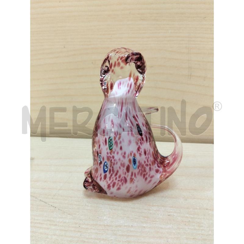 GATTO MURANO ROSA | Mercatino dell'Usato Roma portonaccio 2