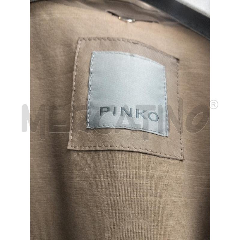 GIACCA DONNA PINKO PELLE E TESSUTO | Mercatino dell'Usato Roma portonaccio 3