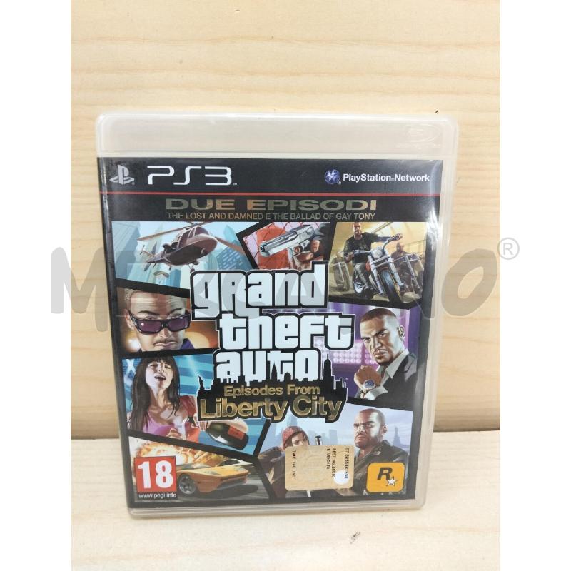GIOCO PLAY 3 GTA EPISODES FROM LIBERTY CITY | Mercatino dell'Usato Roma portonaccio 1