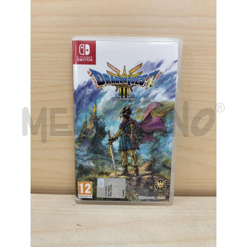 GIOCO SWITCH DRAGON QUEST III | Mercatino dell'Usato Roma portonaccio 1