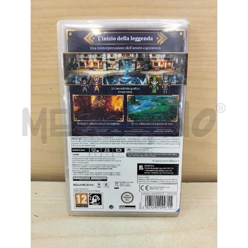 GIOCO SWITCH DRAGON QUEST III | Mercatino dell'Usato Roma portonaccio 2