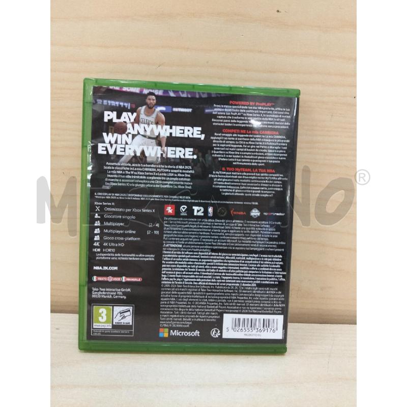 GIOCO XBOX 2K25 | Mercatino dell'Usato Roma portonaccio 2