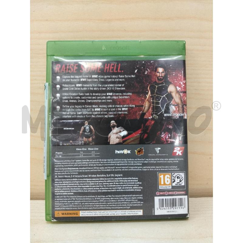 GIOCO XBOX W2K16 | Mercatino dell'Usato Roma portonaccio 2