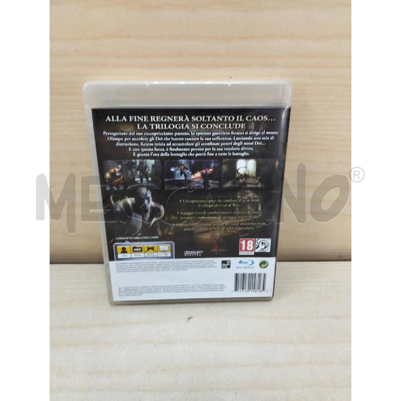 GIOCO  PLAY 3 GOD OF WAR III | Mercatino dell'Usato Roma portonaccio 2