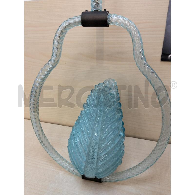 LAMPADARIO MURANO GIOIELLO BLU BAROVIER & TOSO | Mercatino dell'Usato Roma portonaccio 2