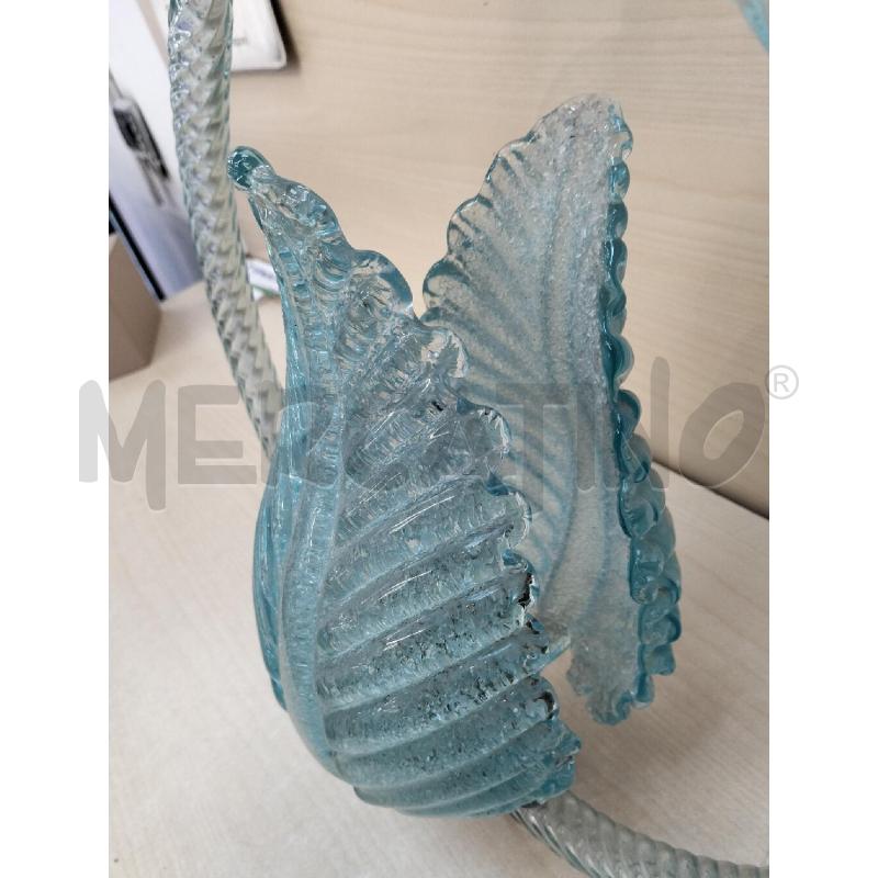 LAMPADARIO MURANO GIOIELLO BLU BAROVIER & TOSO | Mercatino dell'Usato Roma portonaccio 3