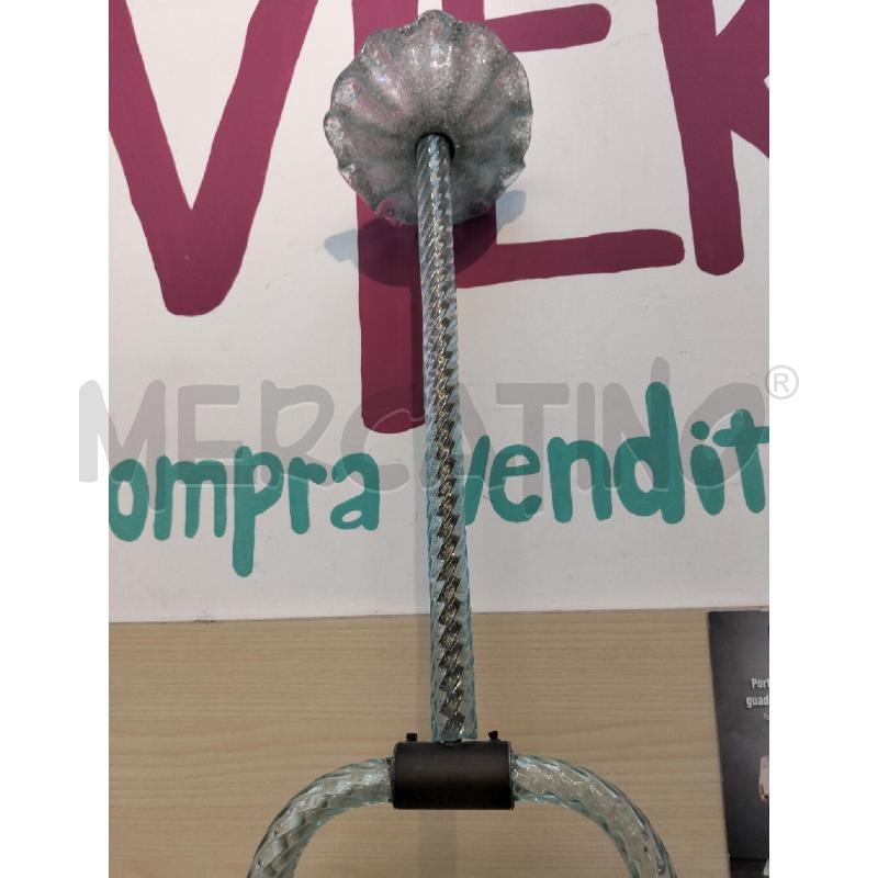 LAMPADARIO MURANO GIOIELLO BLU BAROVIER & TOSO | Mercatino dell'Usato Roma portonaccio 4