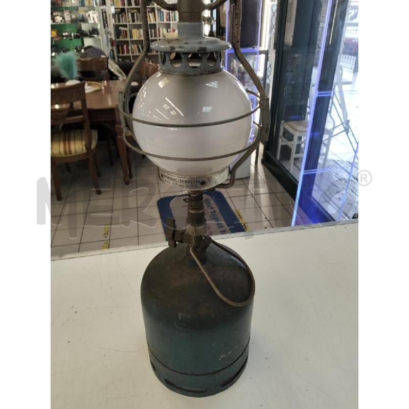 LAMPADA DA CAMPEGGIO VINTAGE PROVIDUS TEMPESTA | Mercatino dell'Usato Roma portonaccio 2