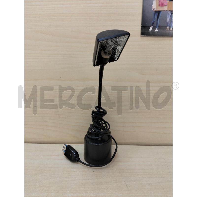 LAMPADA DA TAVOLO NERA DESIGN MOLIN | Mercatino dell'Usato Roma portonaccio 1