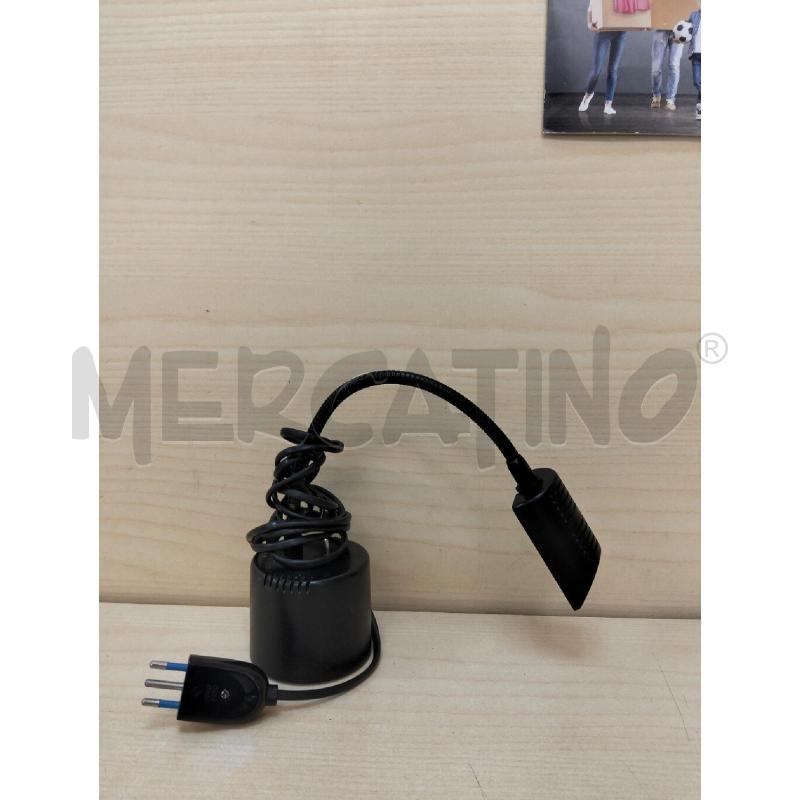 LAMPADA DA TAVOLO NERA DESIGN MOLIN | Mercatino dell'Usato Roma portonaccio 2