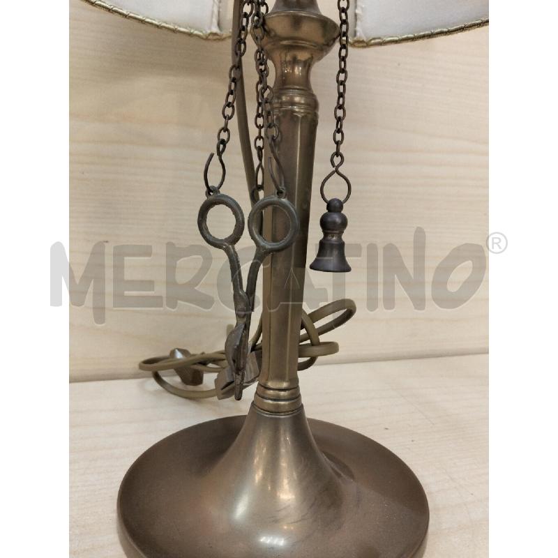 LAMPADA OTTONE FIORENTINA C PENDENTI CAPPELLO FIORI | Mercatino dell'Usato Roma portonaccio 2