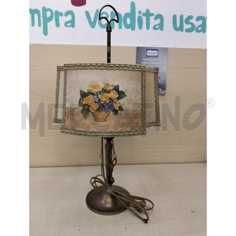 LAMPADA OTTONE FIORENTINA C PENDENTI CAPPELLO FIORI | Mercatino dell'Usato Roma portonaccio 5