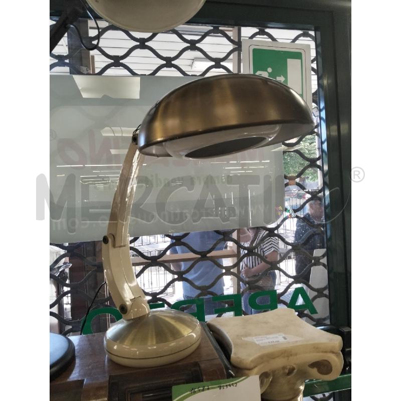 LAMPADA VINTAGE ANNI 70/80 DA RIV MET E PLASTICA | Mercatino dell'Usato Roma portonaccio 1