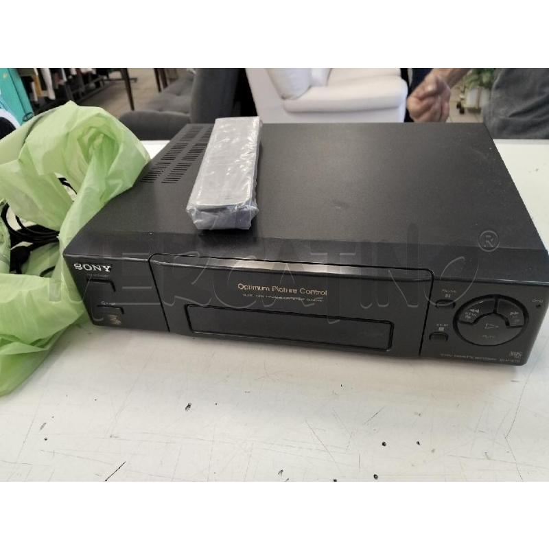 LETTORE VHS SONY | Mercatino dell'Usato Roma portonaccio 1