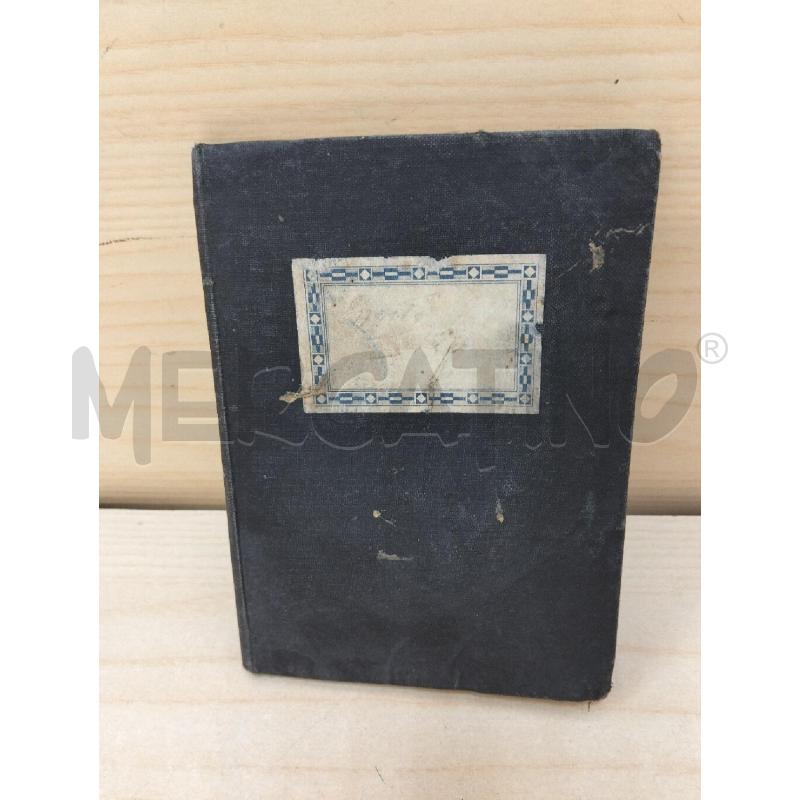 LIBRETTO DELL'MMACOLATA CONCEZIONE 1935 | Mercatino dell'Usato Roma portonaccio 1
