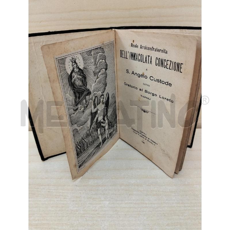 LIBRETTO DELL'MMACOLATA CONCEZIONE 1935 | Mercatino dell'Usato Roma portonaccio 2