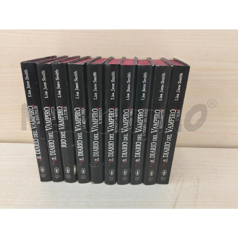 LIBRO IL DIARIO DEL VAMPIRO PRIMI DIECI VOLUMI | Mercatino dell'Usato Roma portonaccio 1