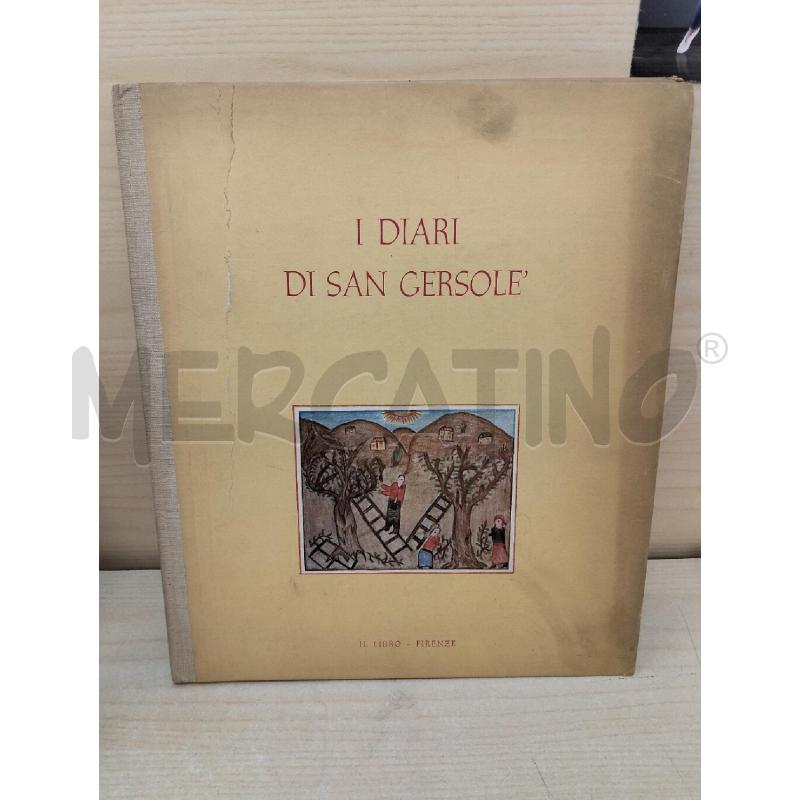 LIBRO I DIARI DI SAN GERSOLÈ DA RIV | Mercatino dell'Usato Roma portonaccio 1