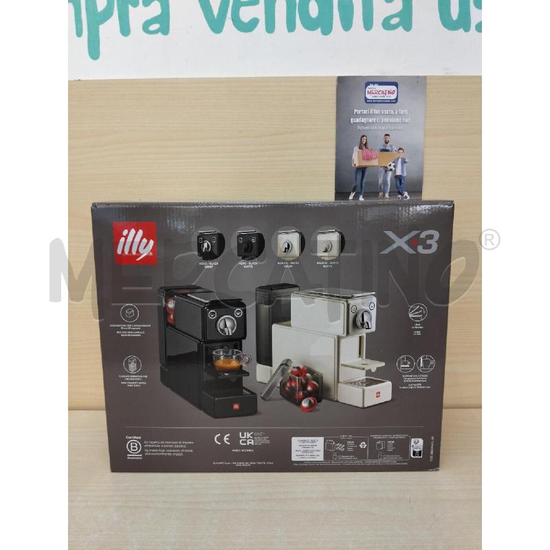MACCHINA CAFFE' ILLY X3 (COMPLETAMENTE NUOVA) | Mercatino dell'Usato Roma portonaccio 5
