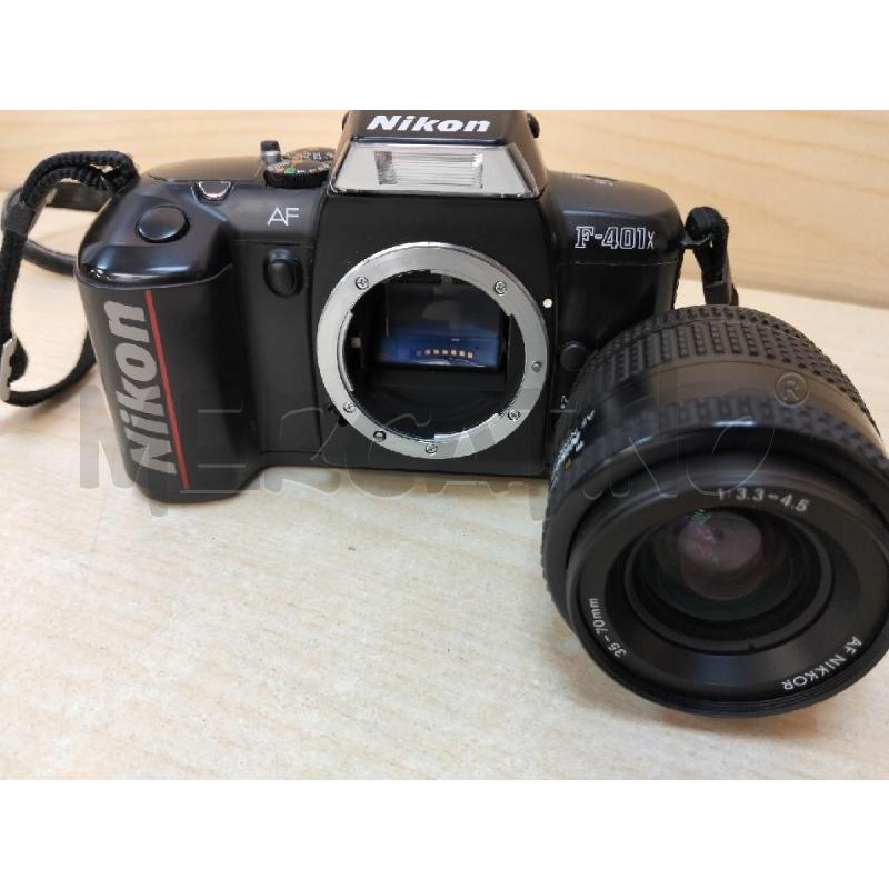 MACCHINA FOTOGRAFICA A RULLINO NIKON F401X | Mercatino dell'Usato Roma portonaccio 4