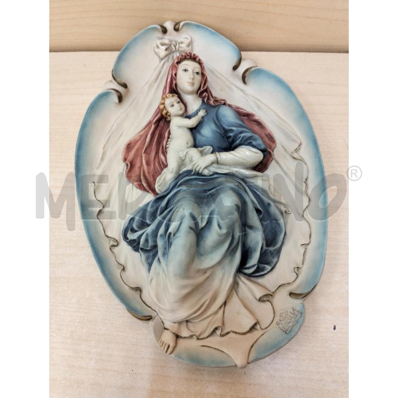 MADONNA CAPOLETTO IN RESINA MIRIAM  | Mercatino dell'Usato Roma portonaccio 1