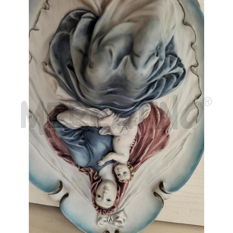 MADONNA CAPOLETTO IN RESINA MIRIAM  | Mercatino dell'Usato Roma portonaccio 2