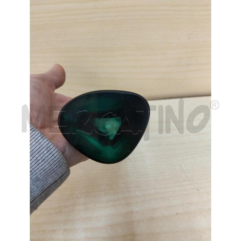 MADONNA IN VETRO DI MURANO VERDE | Mercatino dell'Usato Roma portonaccio 4