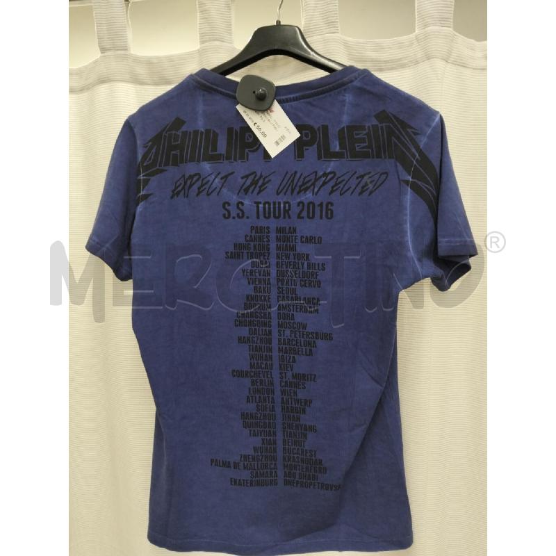 MAGLIA UOMO BLU PHILIPP PLEIN | Mercatino dell'Usato Roma portonaccio 2