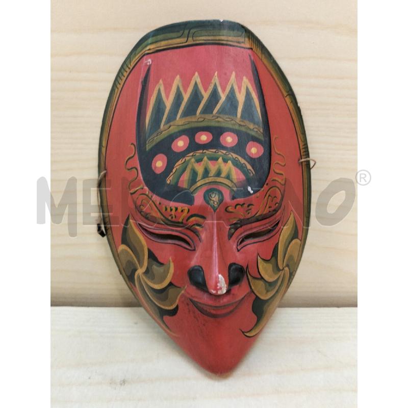 MASCHERA LEGNO DA RIV ETNICA | Mercatino dell'Usato Roma portonaccio 1