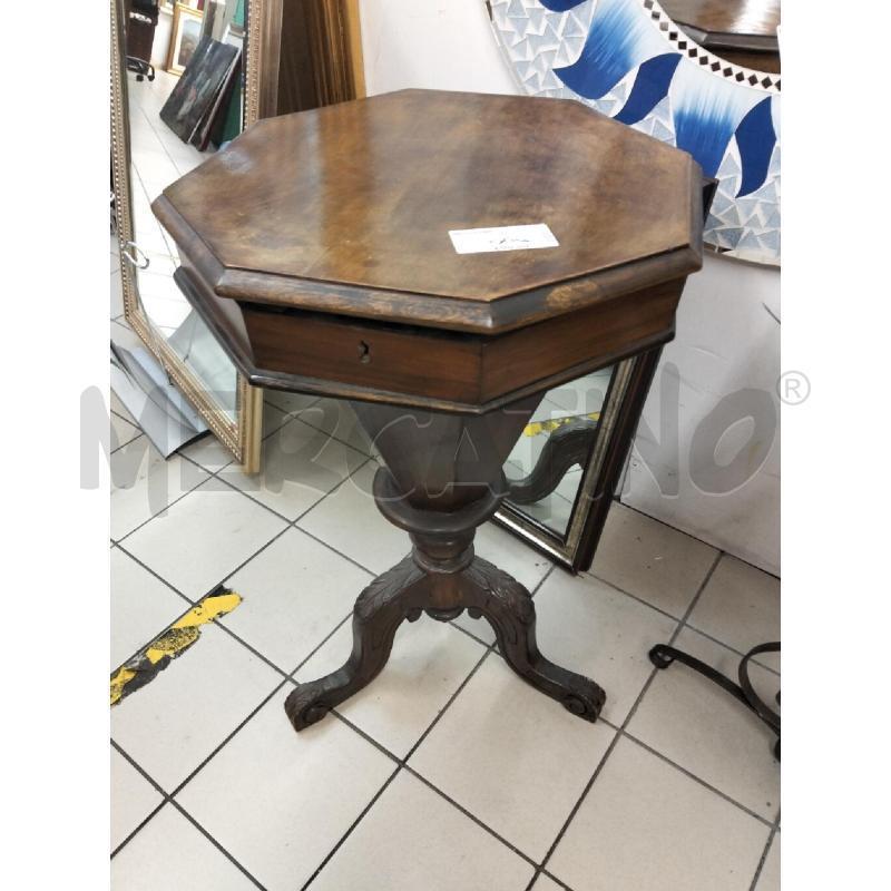 MOBILETTO LEGNO OTTAGONALE | Mercatino dell'Usato Roma portonaccio 1