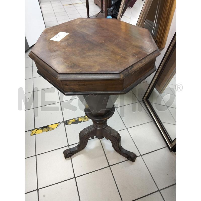 MOBILETTO LEGNO OTTAGONALE | Mercatino dell'Usato Roma portonaccio 2