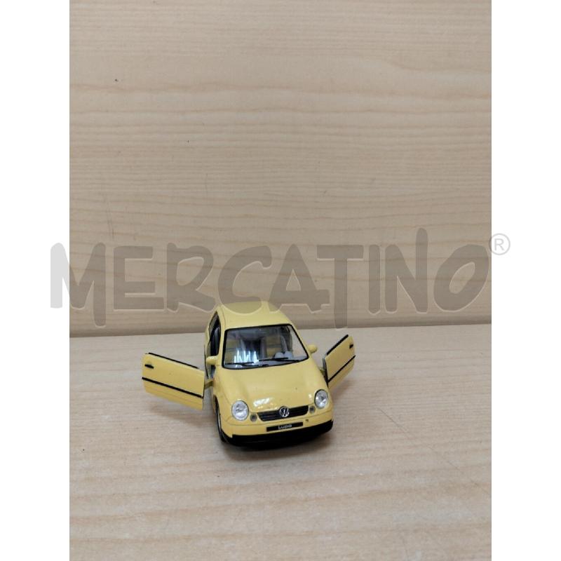 MODELLINO AUTO KINSMART VOLKSWAGEN LUPO GIALLA | Mercatino dell'Usato Roma portonaccio 3
