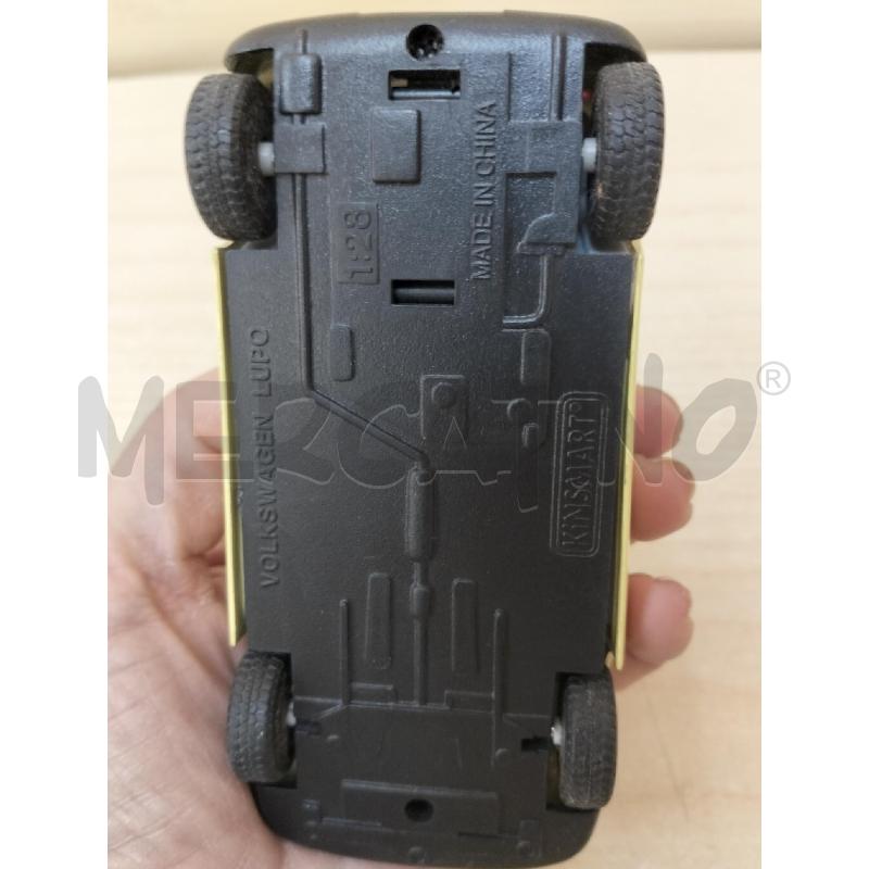 MODELLINO AUTO KINSMART VOLKSWAGEN LUPO GIALLA | Mercatino dell'Usato Roma portonaccio 4