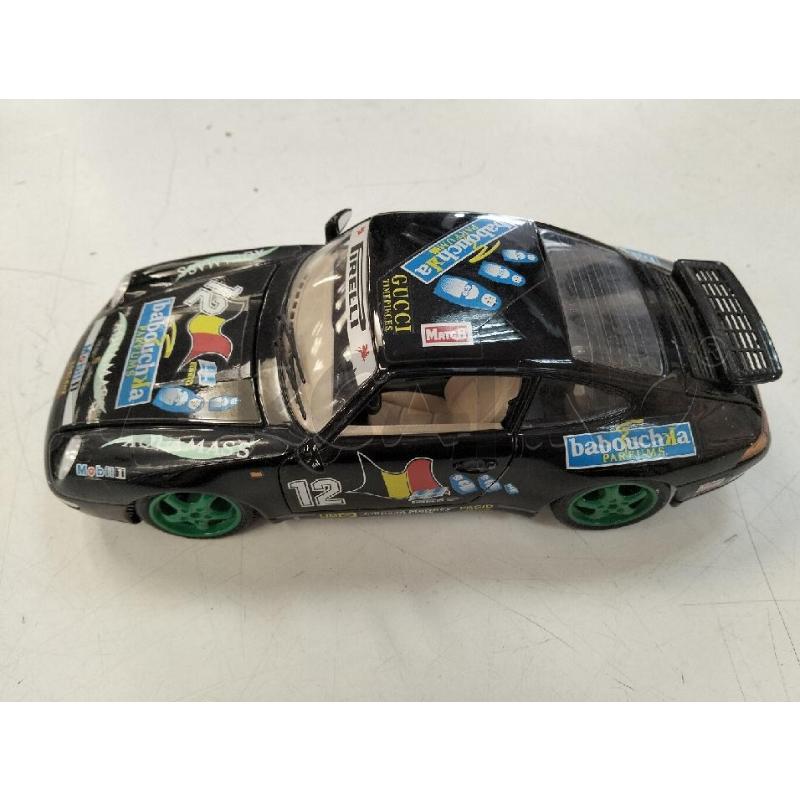 MODELLINO AUTO PORCHE BURAGO | Mercatino dell'Usato Roma portonaccio 2