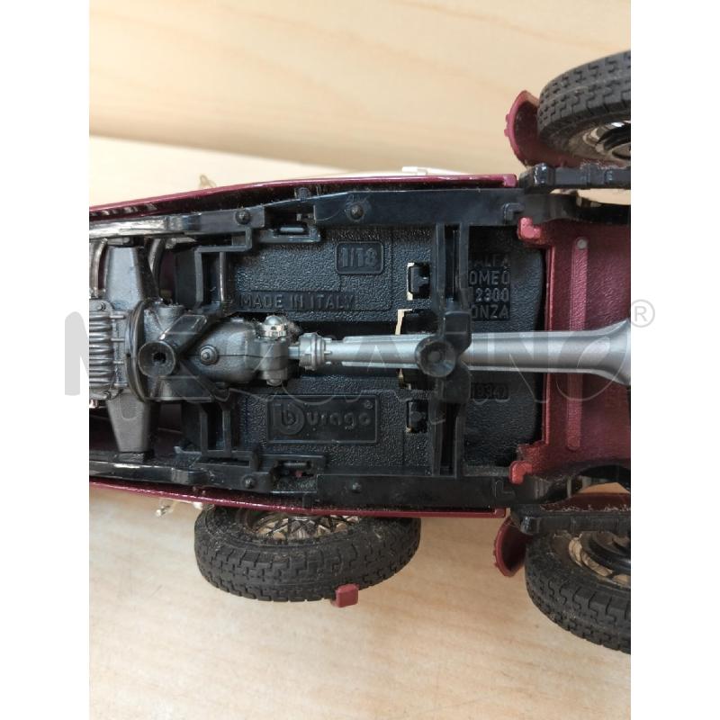 MODELLINO BURAGO ALFA ROMEO 2300 MONZA DA RIV | Mercatino dell'Usato Roma portonaccio 4