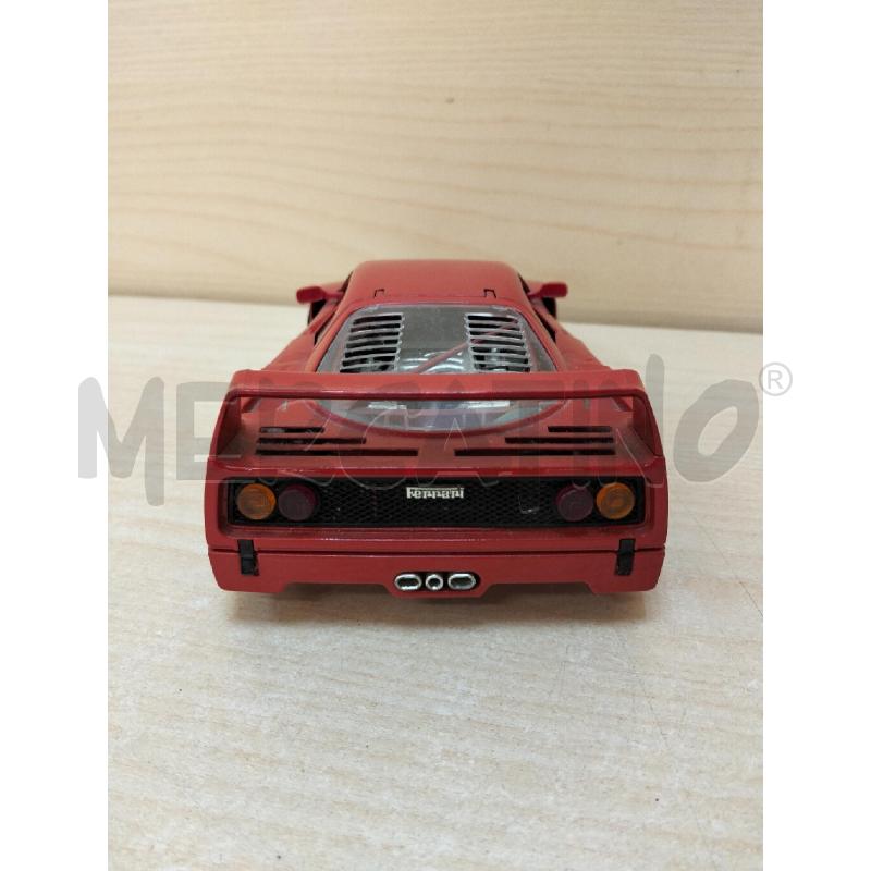 MODELLINO BURAGO FERRARI F40 1987 | Mercatino dell'Usato Roma portonaccio 3