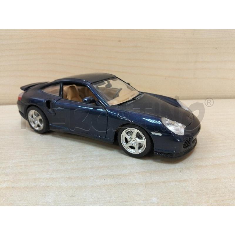 MODELLINO PORSCHE TUBRO BLU  | Mercatino dell'Usato Roma portonaccio 1