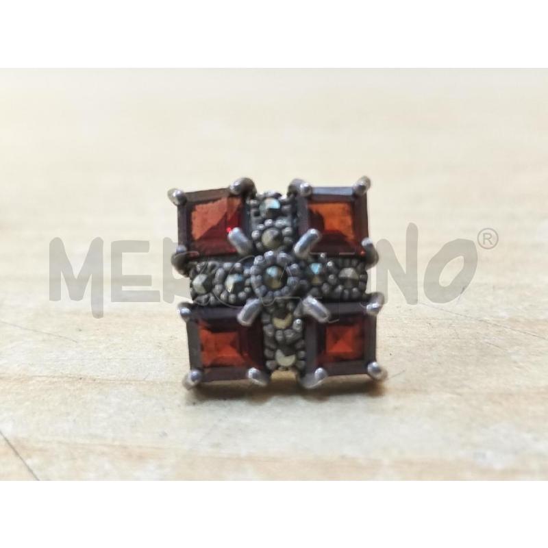 ORECCHINI STRASS BORDO | Mercatino dell'Usato Roma portonaccio 3