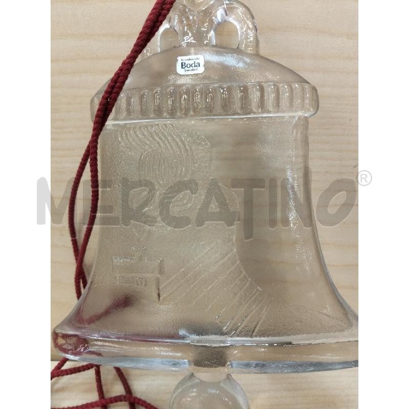 ORNAMENTO DA FINESTRA CAMPANA DI NATALE BODA | Mercatino dell'Usato Roma portonaccio 2