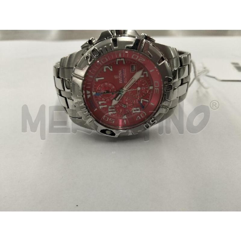OROLOGIO DA POLSO FESTINA CN QUADRANTE ROSA  | Mercatino dell'Usato Roma portonaccio 1