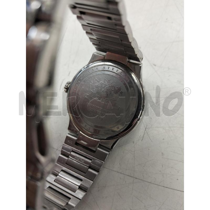 OROLOGIO DA POLSO FESTINA CROMO E NERO STRASS | Mercatino dell'Usato Roma portonaccio 2